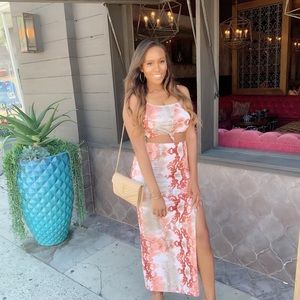 2 piece Set Coral snake skin